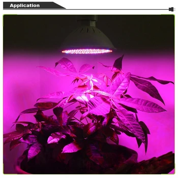 200w Led celé spektrum Rastlín Rastú Led Žiarovky, Lampy, osvetlenie pre Semená kvetín Skleníkových Veg Krytý záhradný E27 phyto growbox