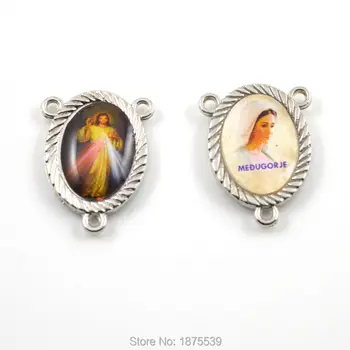 2016 módne Ježiš katolíckej ruženec centrum kus použitý v ruženec náhrdelník connenctor