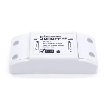 2017 Nové ITEAD Sonoff Wifi Bezdrôtové Diaľkové Ovládanie DIY Smart Switch RF433 Univerzálny Modul Časovača Prepínač Pre CECILIA COAP Smart Home