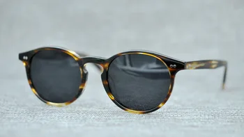 2018 Nové Módne Vintage Okrúhle slnečné Okuliare Muži Ženy Polarizované Kvalitné Slnečné Okuliare Sonnenbrille Zonnebril Mannen dames