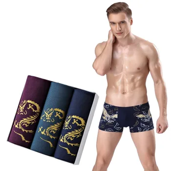 2019 14 tlačiť farebné ležérne módne značky Vysokej kvality boxer 2 ks/veľa mens Modálne boxerky pánske šortky