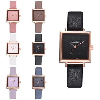 2019 módne mužov a žien pár quartz hodinky s teplou pohode pu pás vysokej kvality