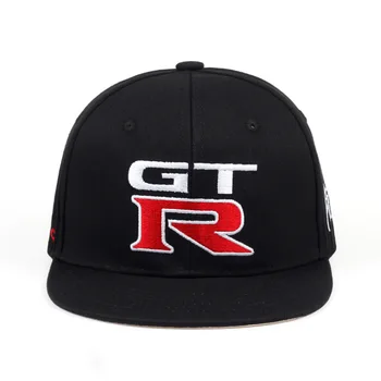 2019 nové módne Nissan GTR výšivky racing klobúk outdoorové športy lokomotíva šiltovky GTR byt hip hop spp bežné čiapky