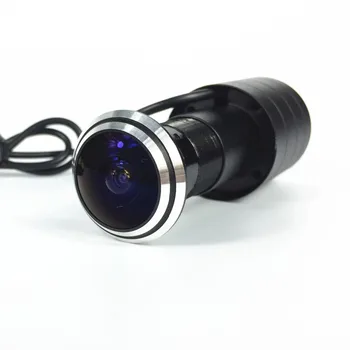 2019 Upgrade Nové 170 Stupňov Široký Uhol Dverí Eye Kamera Sony Ccd 700TVL Bullet Mini CCTV Kamera, PAL