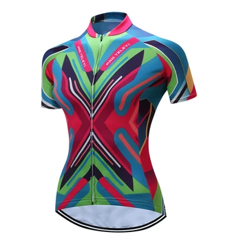 2019 Ženy, Cyklistika Dres Ropa Ciclismo Lady Tričko Krátky Rukáv Cyklistické Oblečenie Rýchle Suché Cyklistický Dres Cyklistické Oblečenie Maillot