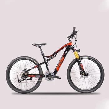 2020 27.5 palcový elektrické mäkké chvost off-road bike 48V17AH skryté lítiové batérie, elektrické horský bicykel tlmičom 27 rýchlosť EMTB