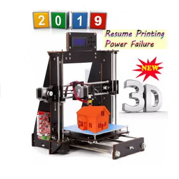 2020 3D Tlačiareň Reprap Prusa i3 DIY MK8 LCD Výpadku Obnoviť Tlač tlačiareň 3d Drucker Impressora Imprimante