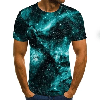 2020 3D Vtipné Tričko Mužov Oblečenie Psychedelic Tlačiť Bežné Krátky Rukáv T Shirt Mens Streetwear t shirt mužov