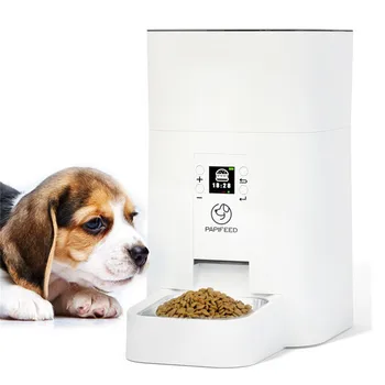 2020 4L Psa, Mačky, Pet Automatický Podávač Miska pre Psov Potravín Kŕmenie Stroj Kontajner Dodávky Pet Lcd Displej Smart Feeder Zariadenia