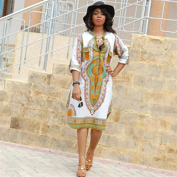 2020 Afriky Šaty pre Ženy Afrike Módy Sexy Šaty Bazin, Bohaté na Tlač Dashiki tvaru Nigérijský Ankara Oblečenie