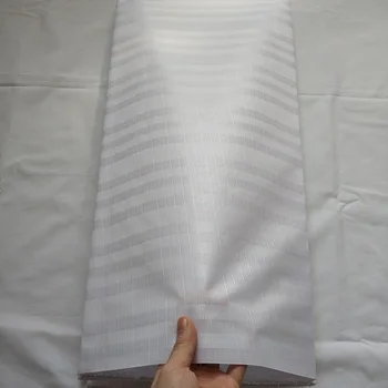 2020 Bielej farby Afriky Nigérijský Atiku čipky pre človeka handričkou atiku tkanina bavlna 5 metrov za kus atikulace