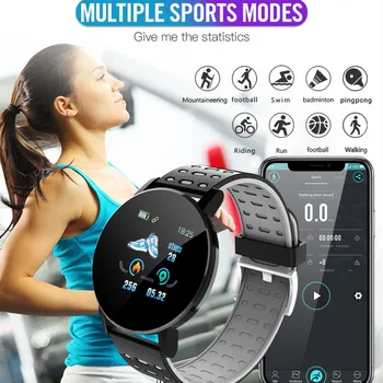 2020 Bluetooth Smart Hodinky Mužov Krvný Tlak Smartwatch Ženy Sledujte Sport Tracker Digitálne Hodiny Kapela WhatsApp Pre Android Ios