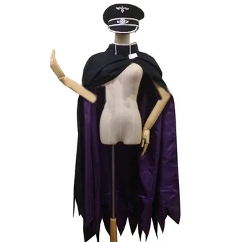 2020 Danganronpa V3 Cape Kokichi Ouma Cosplay Čierny Plášť Iba Halloween Nóbl Oblečenie Cosplay Kostým Pre Ženy Muž Jedna Veľkosť