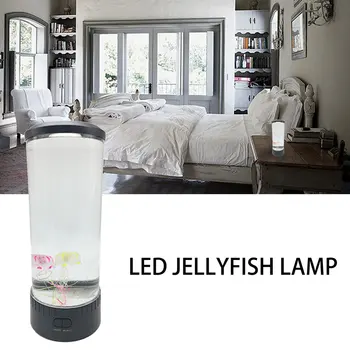 2020 fashional LED veža Medúzy lampy, nočné svetlo zmeniť, nočné lampy, USB super úspora energie akvárium domáce dekorácie na čítanie