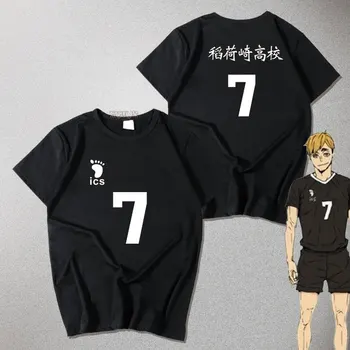 2020 Haikyuu!! kageyama tobio Ace stratégie Cosplay t-shirt Anime tričko Unisex Bežné Topy Tees