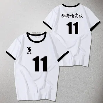 2020 Haikyuu!! kageyama tobio Ace stratégie Cosplay t-shirt Anime tričko Unisex Bežné Topy Tees