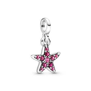 2020 Lete NOVÉ Reálne 925 Sterling Silver Flamingo Srdce Kúzlo Fit Pôvodné 3mm Mi Náramok Pre Ženy DIY Šperky S1576