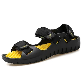 2020 Letná Obuv Muži Módne Sandále Ploché Non-slip Mužov Plážové Sandále Muž Letnú Dovolenku Topánky KA2402