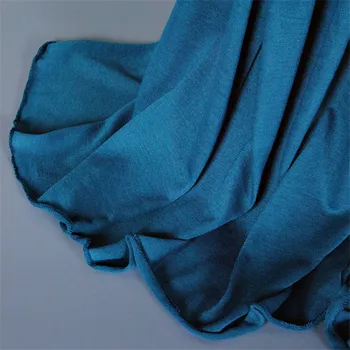 2020 Moslimských žien dres, Šál islamský hidžáb soild bavlnené Šatky foulard femme musulmanhead arabských hlavu zábal šatky foulard
