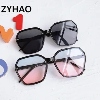 2020 Módne deti slnečné okuliare dieťa Retro roztomilý multicolor polygonálnym deti slnečné okuliare UV400 okulary oculos masculino