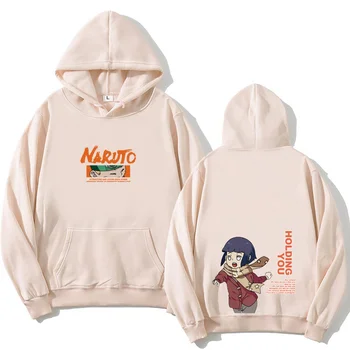 2020 Módne Harajuku Hoodie Naruto Hyuga Pár Nosenie s Kapucňou, Unisex Japonské Anime Vytlačené Mužov Hoodie Mužov Streetwear