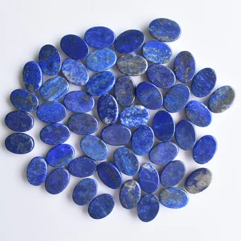 2020 Módne prírodné lapis Lazuli Oválne KABÍNY CABOCHON korálky pre šperky, takže 10x14mm veľkoobchod 50pcs/veľa doprava zadarmo