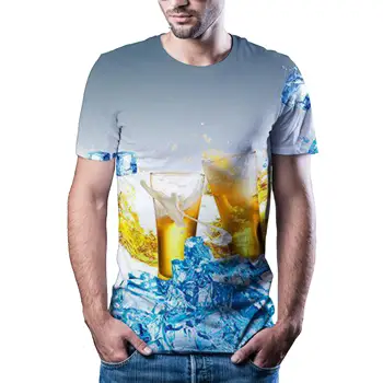 2020 najhorúcejšie nové funny T-shirt hip hop mužov / žien 3D tlač T-shirt krátkym rukávom originálne ubytovanie štýl T-shirt