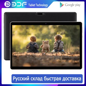 2020 Najnovší Tablet PC 32G ROM 10 Palcový Android 7.0 Tablet Quad Core GPS, WIFI, Bluetooth, 3G Hovoru CE Značky Google 10.1 Tablety