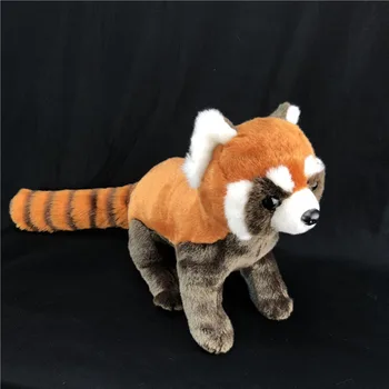 2020 New Vysoká Kvalita Simulácia Červená Panda Plyšové Hračky Plyšové zvieratko Hračka, Mäkké Menšej Panda Bábiky Deti Hračky, Dĺžka 45 cm