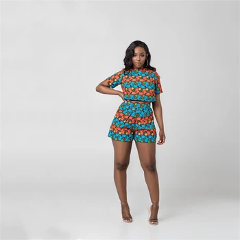 2020 News Leto Afriky Oblečenie Ankara Štýl Dámy Afriky Šaty pre Ženy Módne Oblečenie Nohavice Top Vyhovovali Župan Africaine