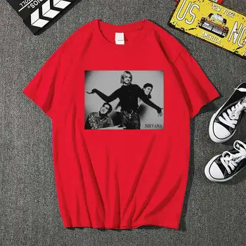 2020 Nirvana T-Shirt T Shirt Mužov Kawaii Letné Topy Cartoon Karate Grafické Tees Módne Tee Tričko Unisex Harajuku Tričko Muž