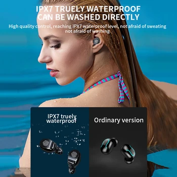 2020 Nové Bezdrôtové Bluetooth Slúchadlá 5.0 Bluetooth TWS Dotykové Ovládanie Slúchadiel Šport Basy Headset Hluku Zrušiť Slúchadlá S Mikrofónom