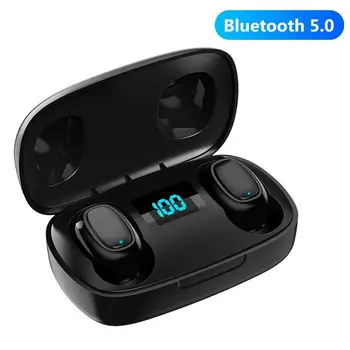 2020 Nové Bluetooth V5.0 Slúchadlá LED Touch Ovládania Tws Bezdrôtové Slúchadlá 9D Stereo Hudby IPX7 Vodotesné Slúchadlá Slúchadlá T10