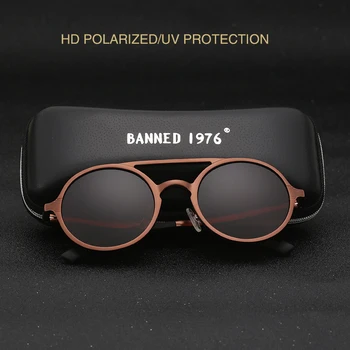 2020 Nové Hliníka, horčíka Rámom slnečné Okuliare HD Polarizované Ženy Retro Kolo Značky Dizajnér Mužov Kvalitné Slnečné okuliare oculos de sol