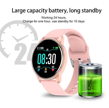 2020 Nové inteligentné hodinky ženy Spánku Krvného tlaku, tepovej frekvencie SmartWatch Mužov pre iphone a Android reloj inteligente +Box