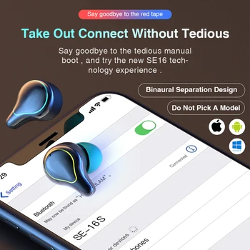2020 NOVÉ IPX4 Nepremokavé TWS In-Ear 5.0 Bluetooth Slúchadlá HiFi Bezdrôtová S Mic Športové Slúchadlá pre všetky telefóny