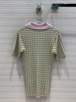 2020 Nové jar & leto elegantný módny štýl koberčeky tvaru ženy polo t-shirt a hore doprava zadarmo