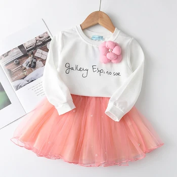 2020 Nové Jarné Štýl Detí Oka Šaty Králiky Vzor Princezná Šaty S Kapucňou Dievčatá Jeseň Oblečenie