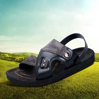 2020 Nové Letné Sandále Mužov Vonkajšie Bežné Mužov Topánky Non-Slip Priedušná Plážové Sandále Dva Spôsoby, Ako Nosiť Topánky Sandalias Hombre