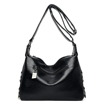 2020 Nové Luxusné Kabelky Ženy Tašky Dizajnér Kožené Farbou Crossbody Bag Vak Hlavný Ramenný Popruh Žena Program Messenger Tašky