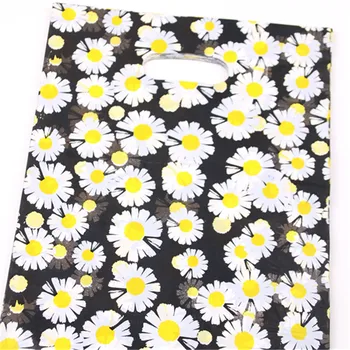 2020 Nové Módne 25*35 cm Krásne Plastové Obaly Tašky s Kvetinou Prospech Oblečenie Pakaging 50pcs/veľa Veľkoobchod