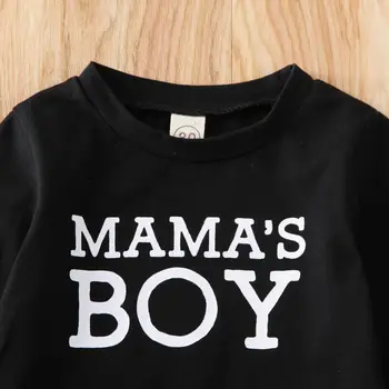 2020 Nové Módne Batoľa Detský Baby Boy T-Shirt Topy Camo Dlhé Nohavice 2KS Oblečenie Oblečenie Set 2KS
