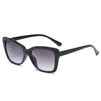 2020 Nové Módne Značky Dizajnér slnečné Okuliare Black Ženy pohodlné štýl bright frame (jasný Rám Retro Slnečné Okuliare oculos de sol UV400