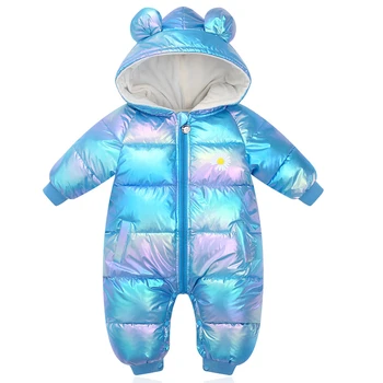 2020 Nové narodené Deti Zimné Detské Oblečenie, nepremokavé Romper Pre Dievča, Chlapca Jumpsuit Bavlna Trakmi Detský Kostým Dojčenské Oblečenie