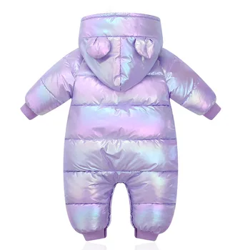 2020 Nové narodené Deti Zimné Detské Oblečenie, nepremokavé Romper Pre Dievča, Chlapca Jumpsuit Bavlna Trakmi Detský Kostým Dojčenské Oblečenie