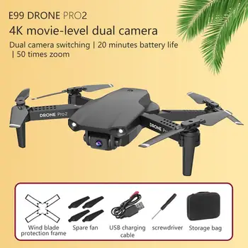 2020 Nové Povolanie Quadcopter RC Drone HD 480P/1080P/4K Kamera Drone Prenosné Letecké Fotografie Mini Skladacie Drone