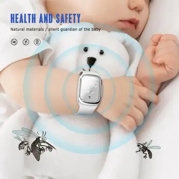 2020 NOVÉ Ultrazvukové Anti Mosquito Hmyzu Pest Chyby Odpudzujúce Repeller Zápästí Náramok S LED Zobrazenie Času prípravky na Kontrolu Škodcov Produkty