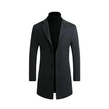 2020 Nové Zimné Bundy Windbreaker Kabát Muži Jeseň v Zime Teplé Outwear Značky Slim Mens Coats Bežné Bundy Mužský Kabát 5XL