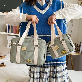 2020 nový Japonský jk jednotné malá taška cartoon wild girl jeden-rameno, kabelka švp literárny program messenger taška škole štýl