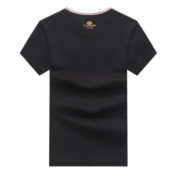 2020 Nový Módny Dizajn pánske t-shirt Vysokej Kvality Vlajkou, Výšivky, Značky Tace & Shark T Shirt Mužov Bežné Topy Tees